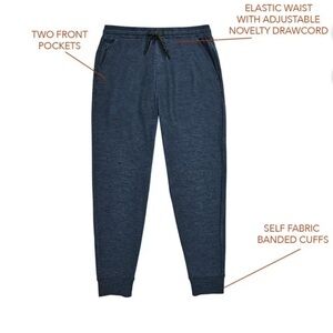 MEMBERS MARK Men's Sleep/Lounge Favorite Soft Joggers 4 Way Stretch